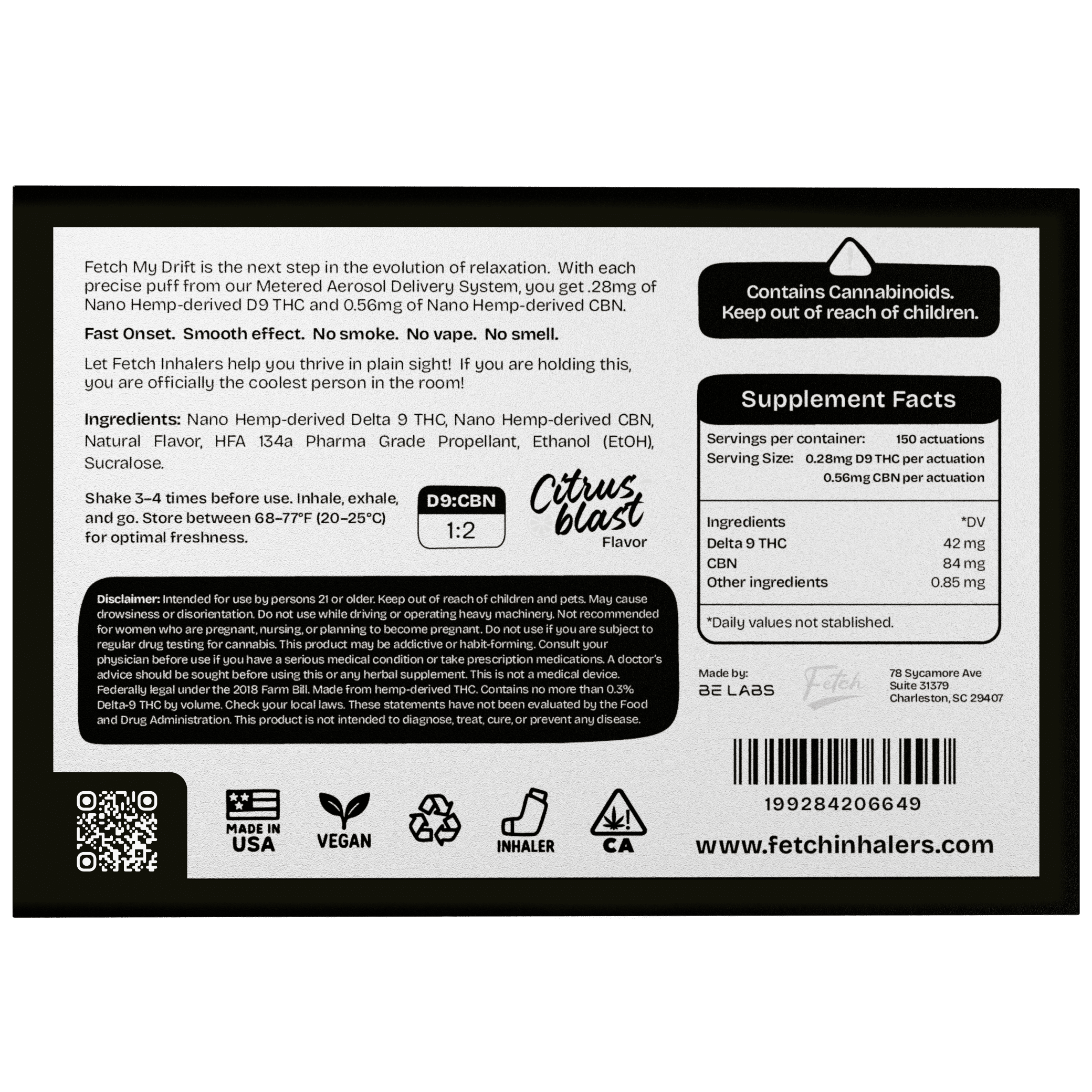 THC Inhaler Information